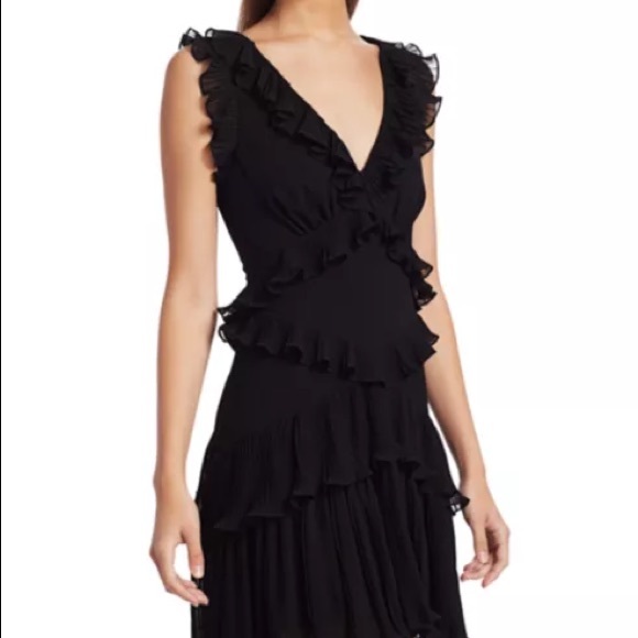 Zimmermann Super Eight Pleated Frill Mini Dress - Picture 2 of 5